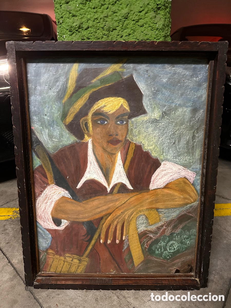 Arte: Retrato expresionista PASTEL