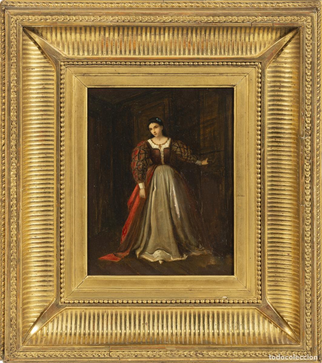 Arte: Pintura - Figura femenina - Siglo XVIII