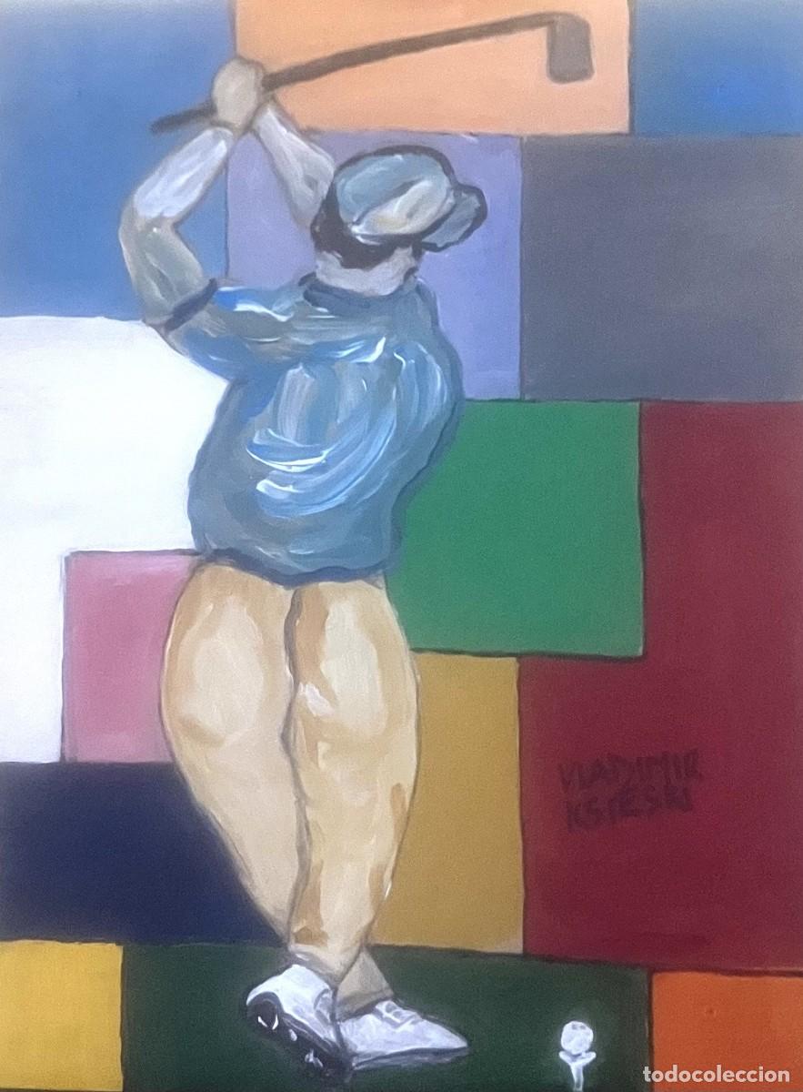 Art: GOLFER ABSTRACTO de V.KSIESKI 2026