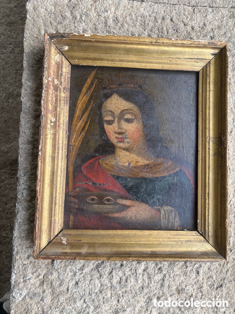 Arte: Escuela Italiana del siglo XVII Santa Luc&iacute;a