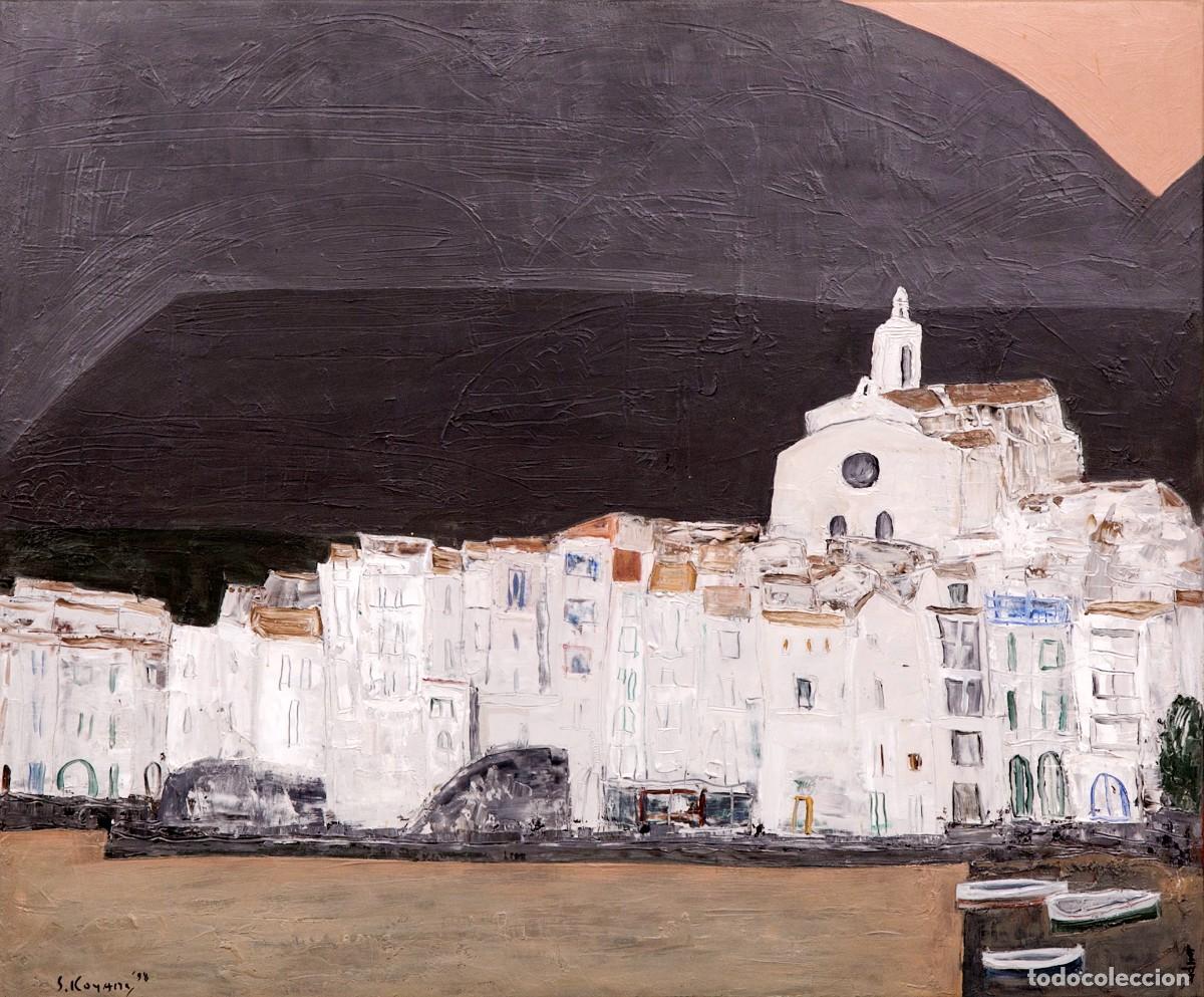 Arte: KOYAMA - OBRA PICT&Oacute;RICA - ES BALUART II : CADAQU&Eacute;S - 1998