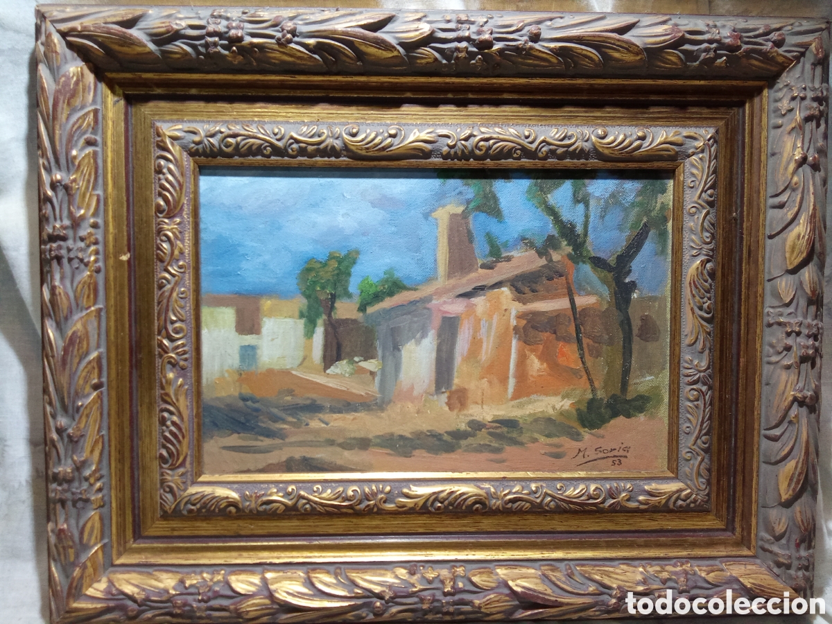 Arte: PAISAJE RURAL M. SORIA, 1953