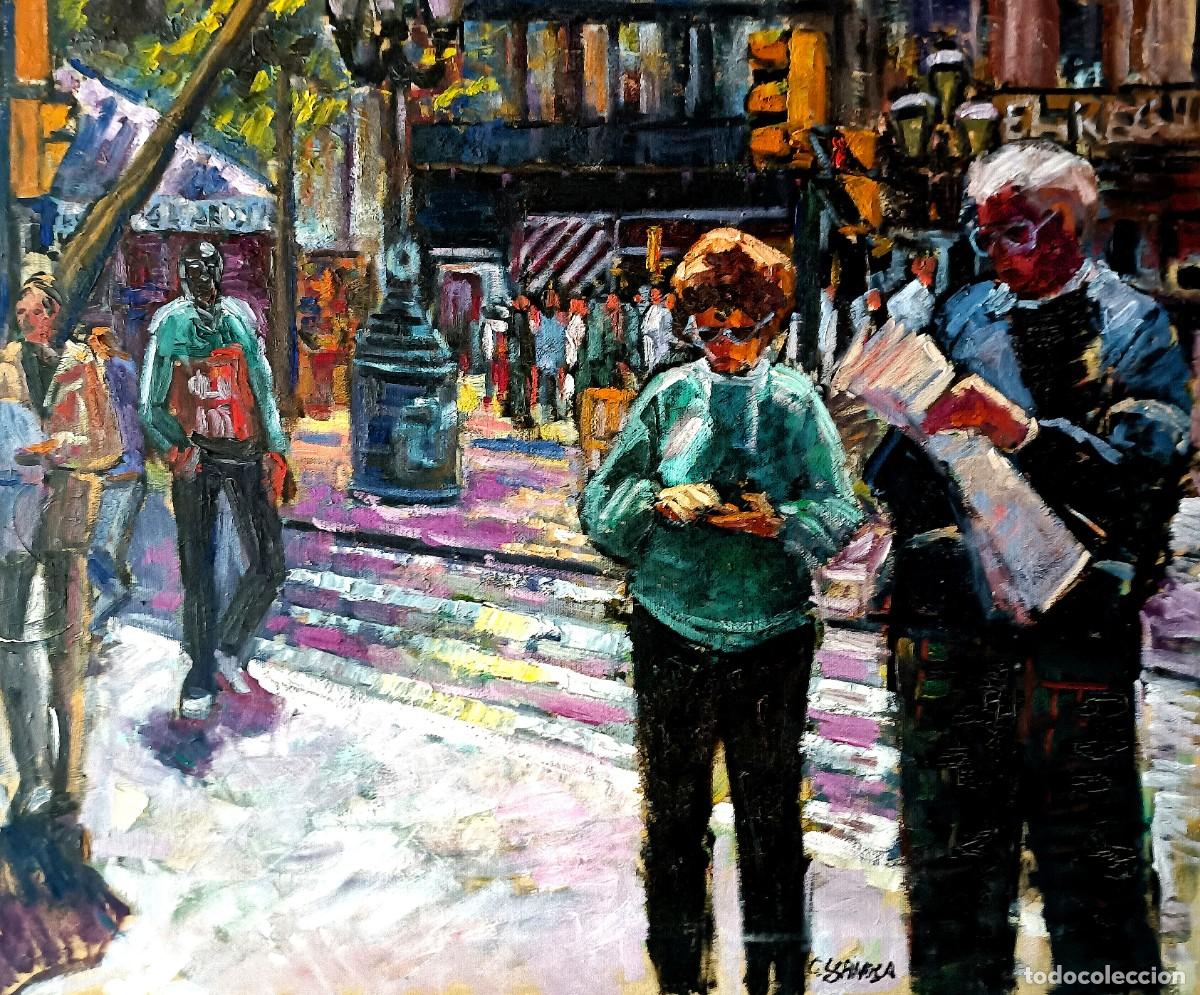 Arte: PRIMAVERA EN LAS RAMBLAS ALVARO ESPINOSA