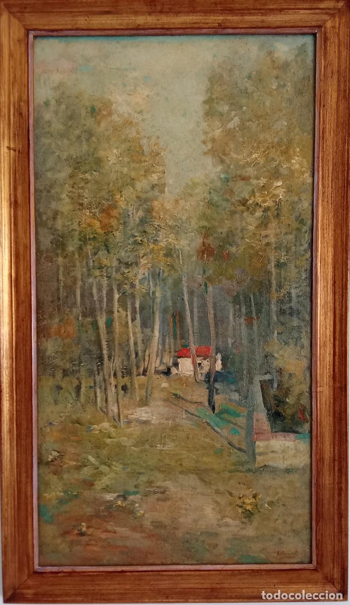 Arte: JOAQU&Iacute;M VANCELLS I VIETA - CASA EN EL BOSQUE-