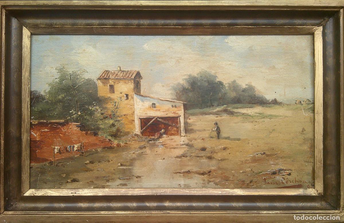 Arte: LUIS CORCHON- PAISAJE RURAL -