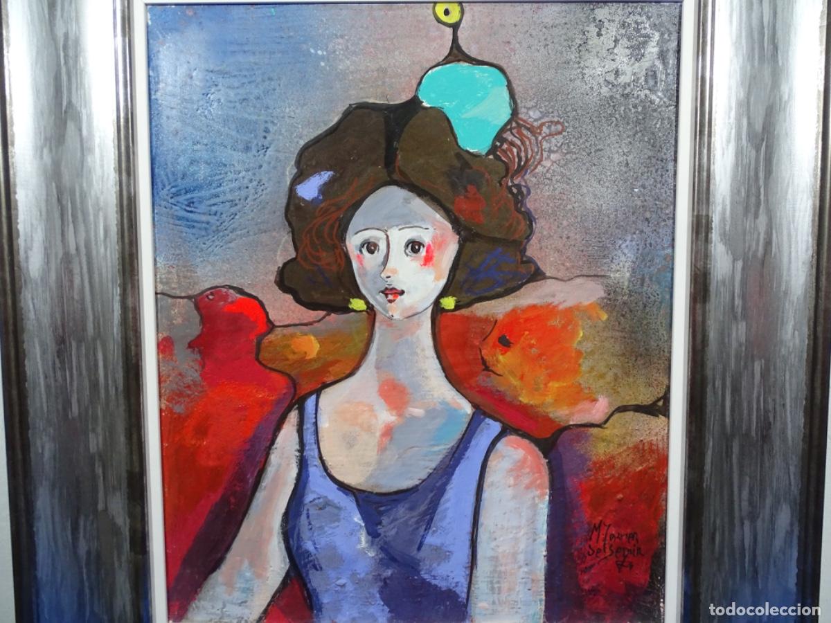 Arte: GRAN OLEO CATALOGADO MIQUEL TORNER DE SEMIR. MENINA 1999