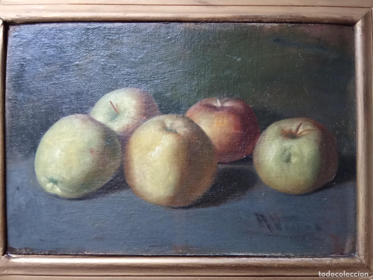 Art: ILEGIBLE MEDIADOS SIGLO XX- BODEG&Oacute;N DE MANZANAS-