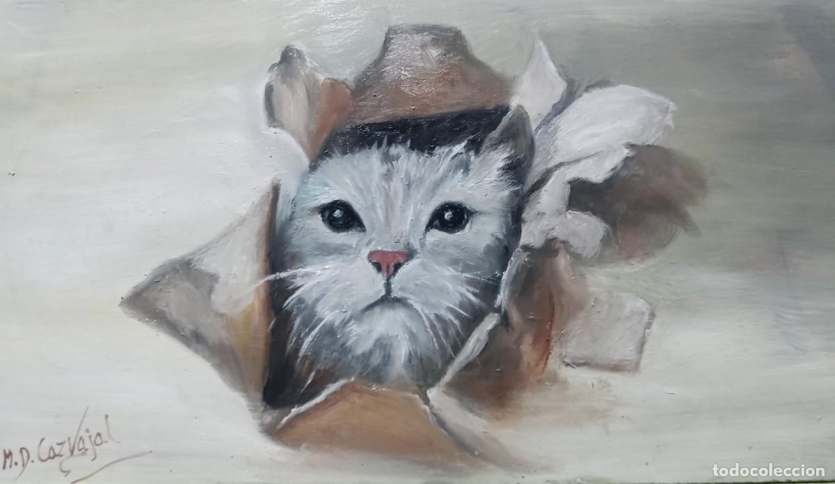 Kunst: Oleo sobre tabla por Carvajal