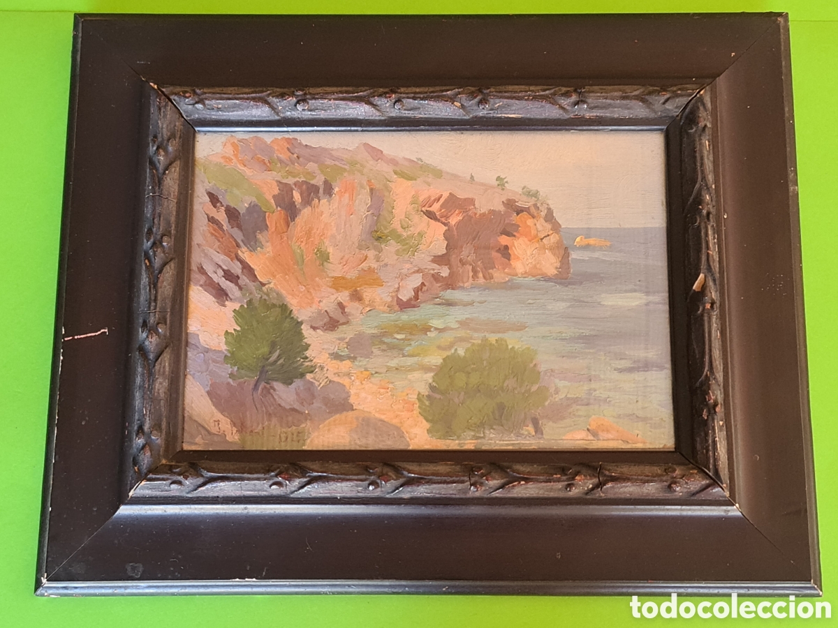 Kunst: Pintura al &oacute;leo tablex / J. PELEGRI (1925)