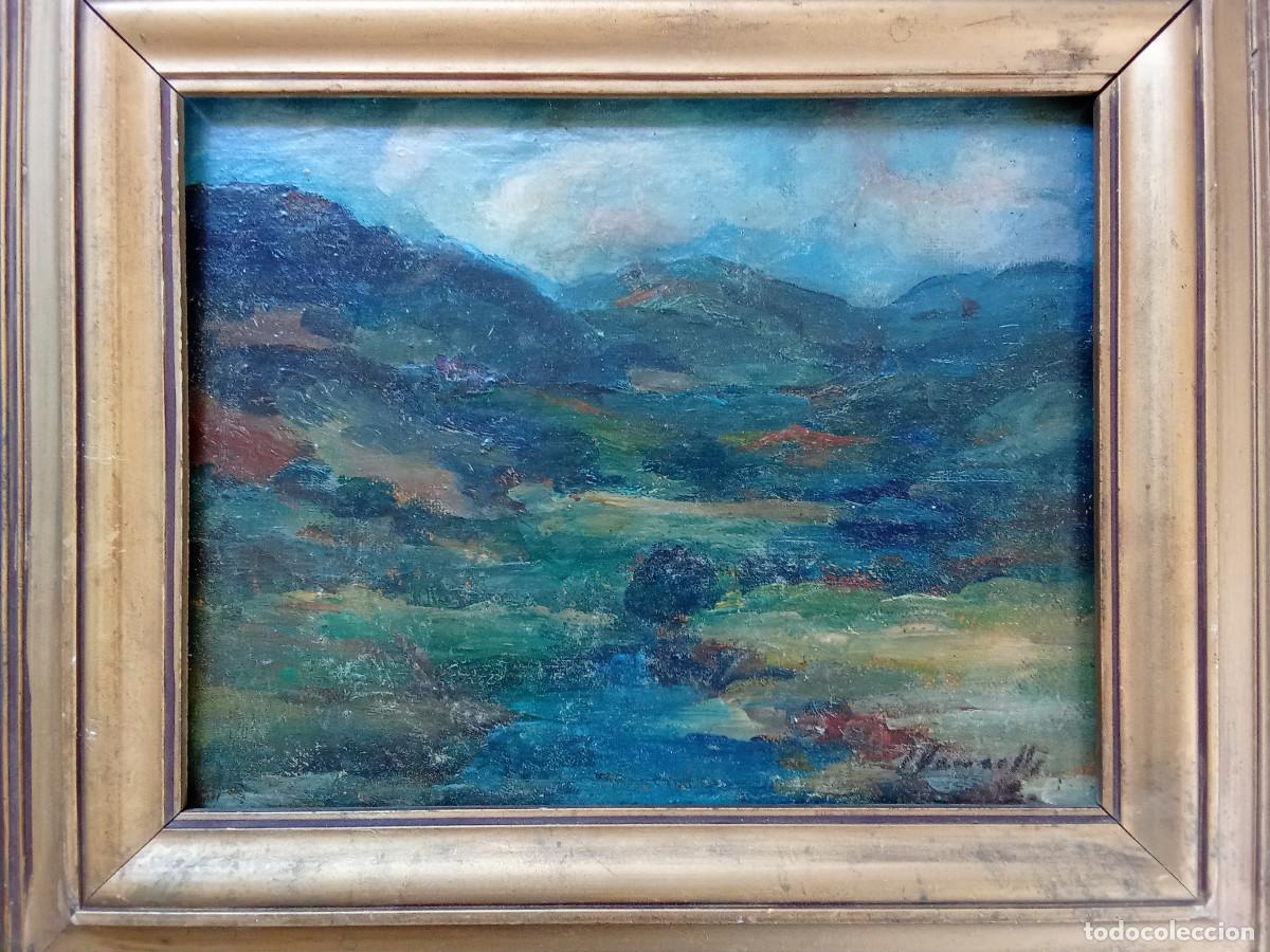 Kunst: JOAQU&Iacute;M VANCELLS I VIETA- PAISAJE MONTA&Ntilde;OSO-