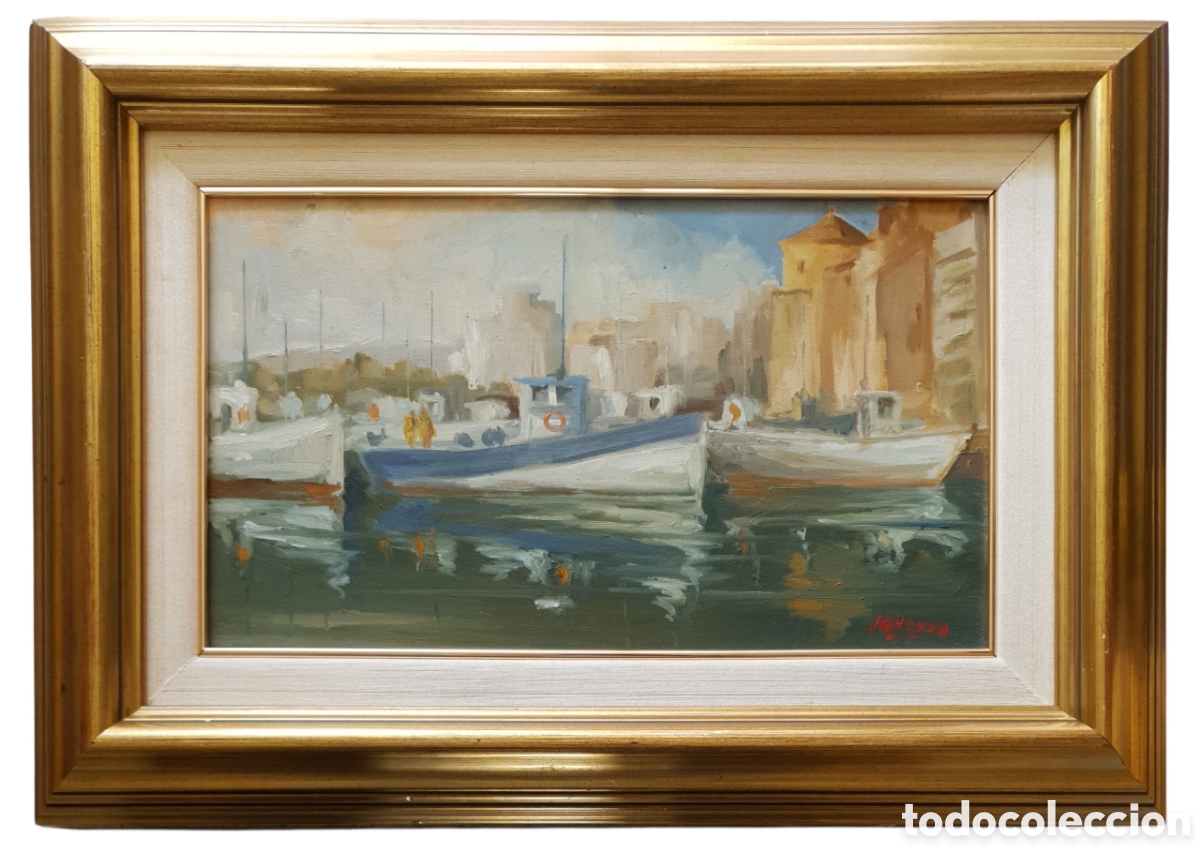 Arte: Joan Odena (1942-2007) - Cambrils.Oleo/Tela.Firmado.Titulado.1996.