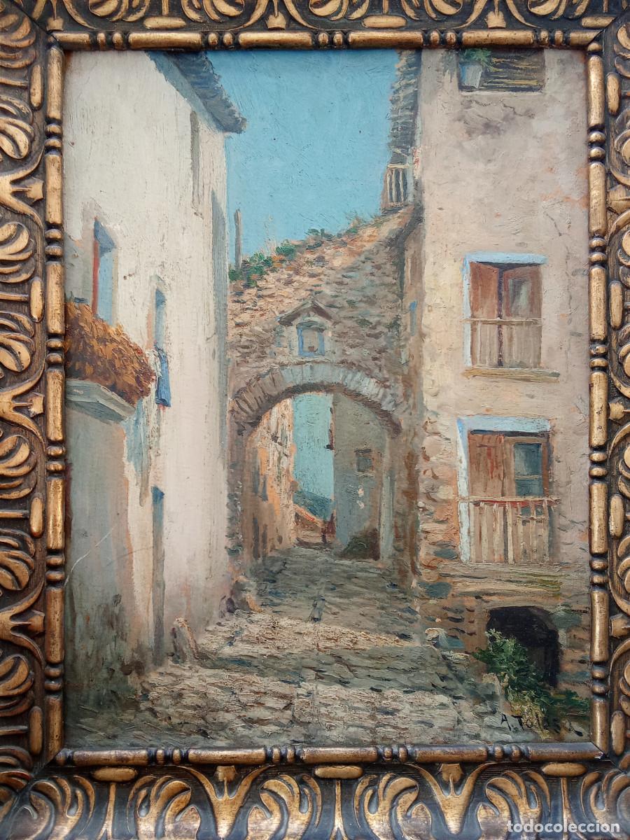 Arte: AURELI TOLOSA I ALSINA - CALLE DE PUEBLO-