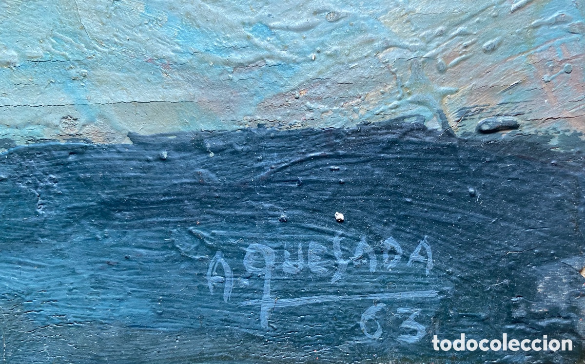Arte: Oleo s/lienzo Antonio Quesada Galicia - Foto 6
