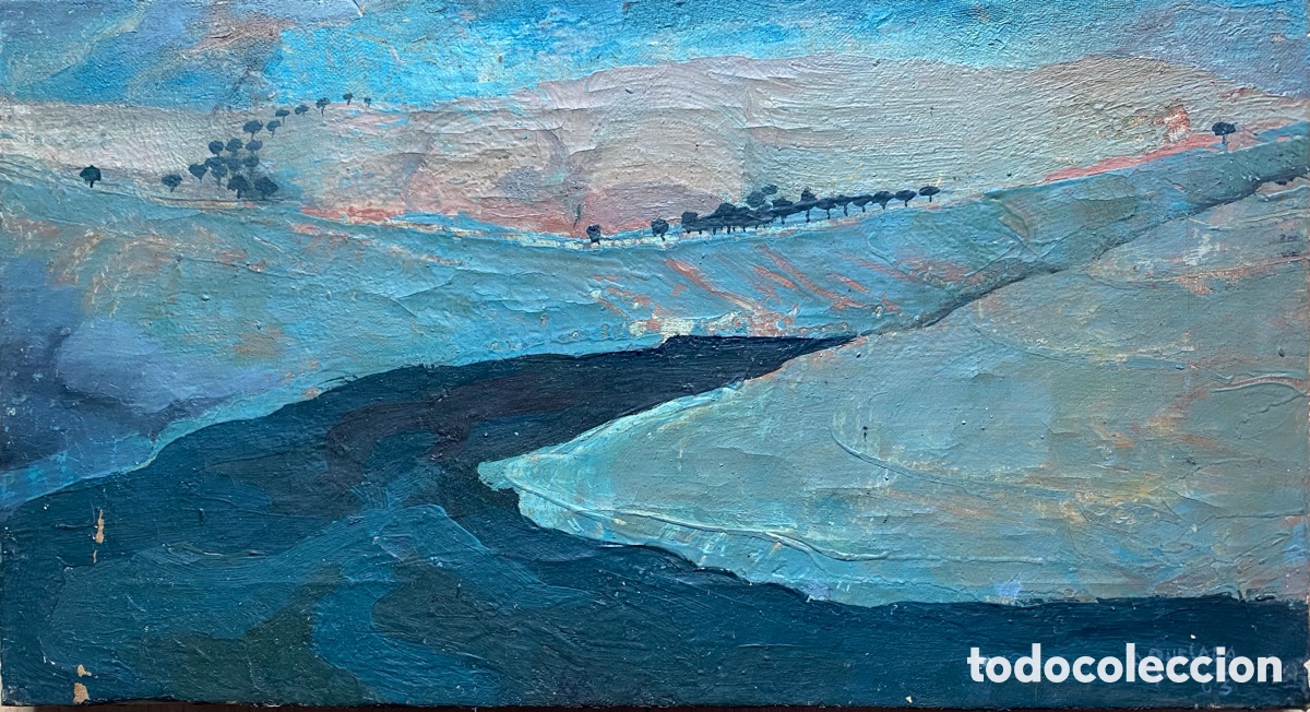 Arte: Oleo s/lienzo Antonio Quesada Galicia - Foto 1