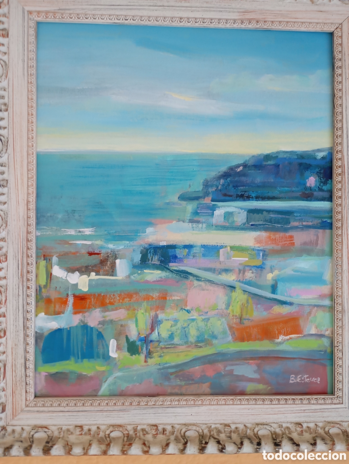 Arte: Cuadro paisaje sobre lienzo - Foto 2