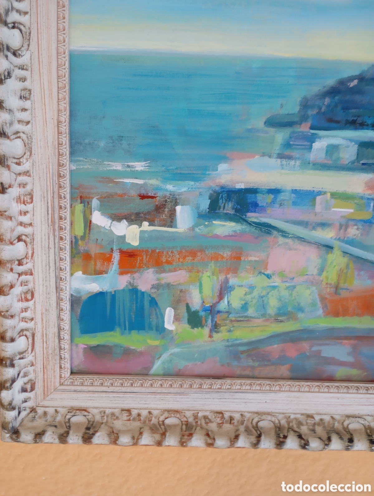 Arte: Cuadro paisaje sobre lienzo - Foto 3