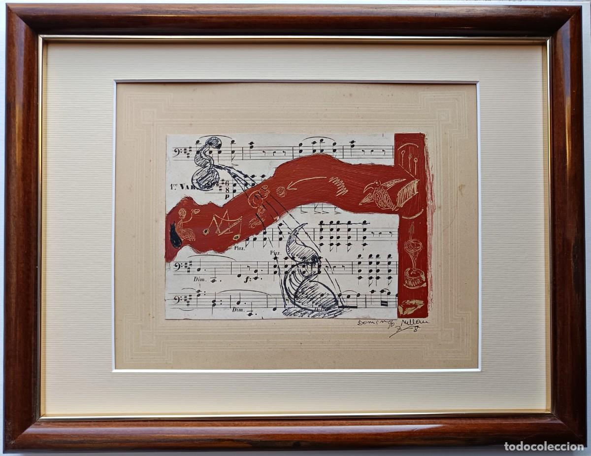 Art: Domingo Mill&aacute;n, Partitura . 1978