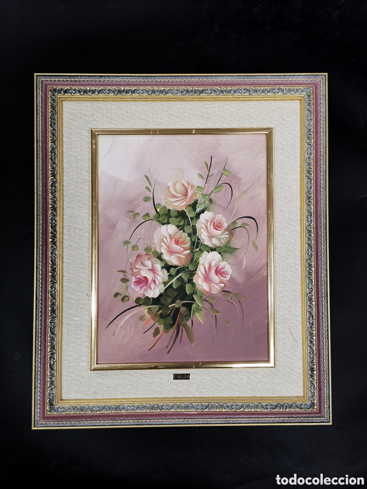 Art: &Oacute;LEO CON BONITA COMPOSICI&Oacute;N FLORAL E. BELDA