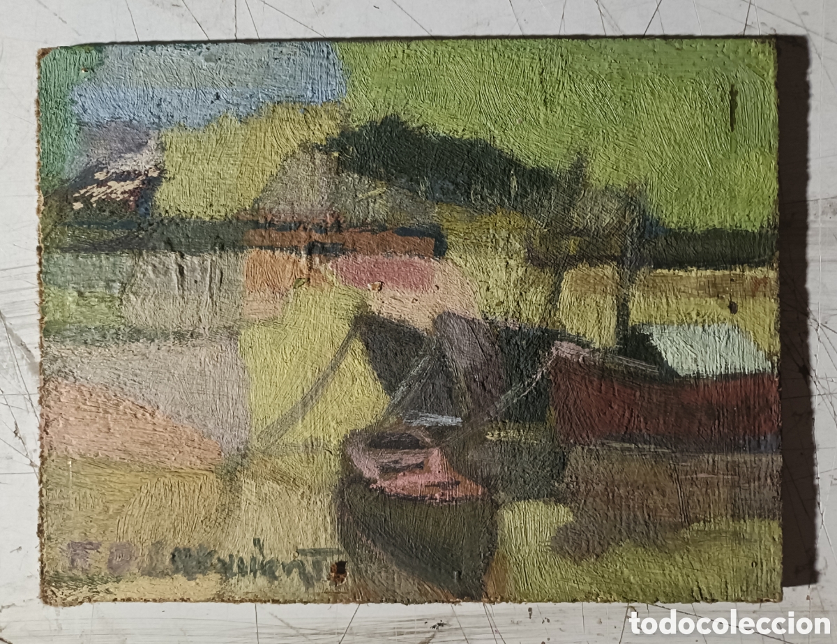 Arte: Peque&ntilde;o cuadro. &Oacute;leo sobre tablero