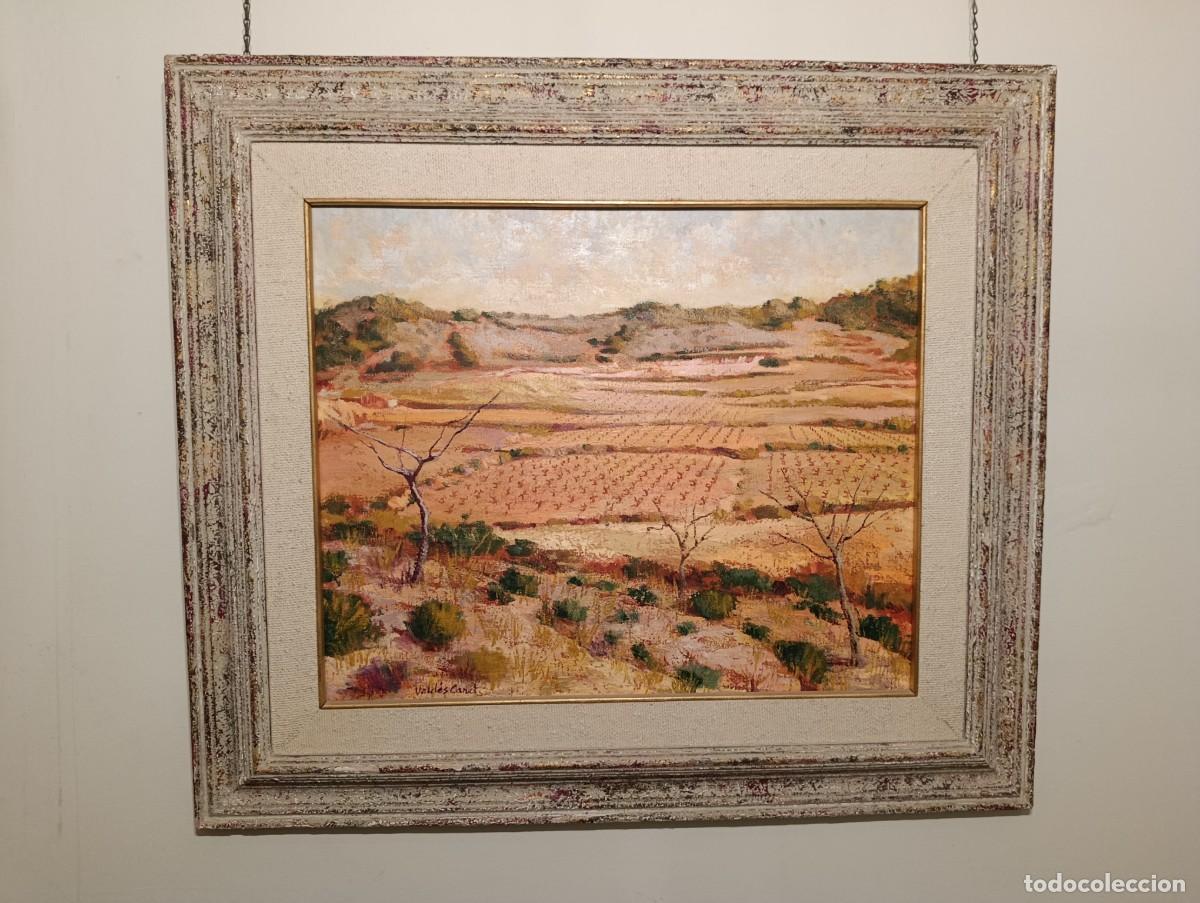 Arte: Paisaje al &oacute;leo de vi&ntilde;edo