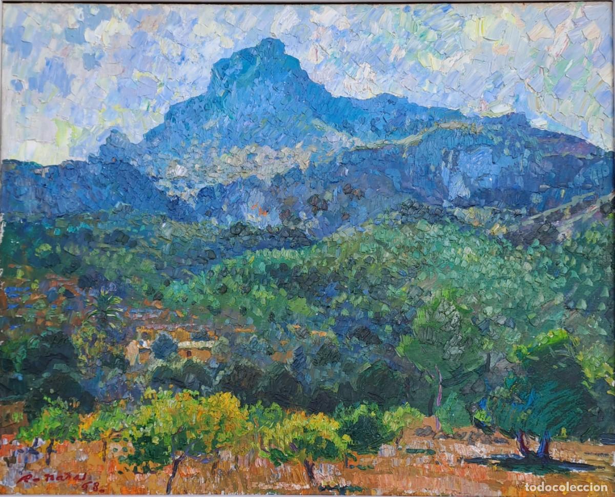 Arte: Ram&oacute;n Nadal Horrach (1913-1999) &rdquo;Paisaje de Mallorca&rdquo;
