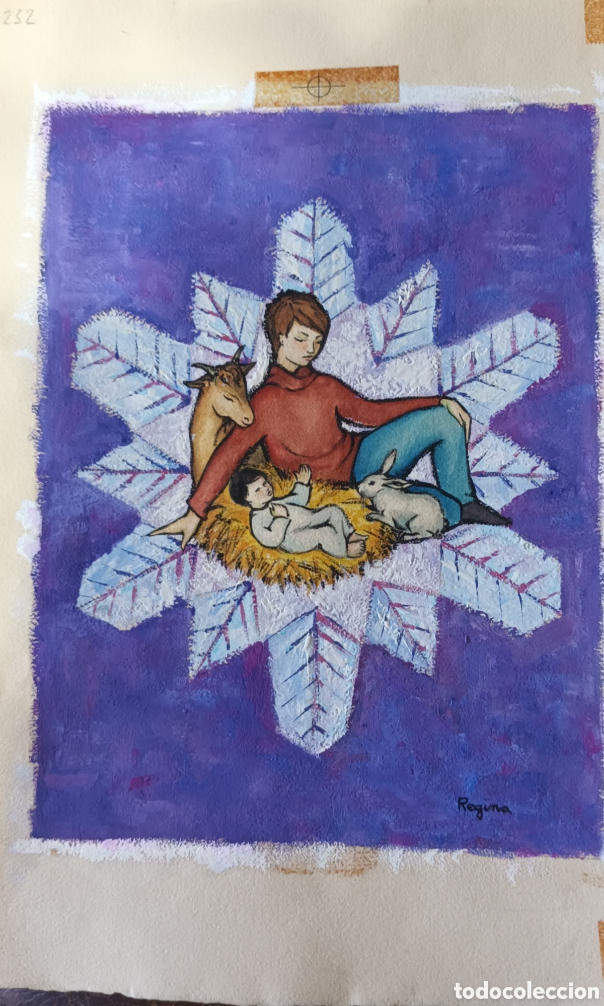 Art: Oleo sobre cartulina