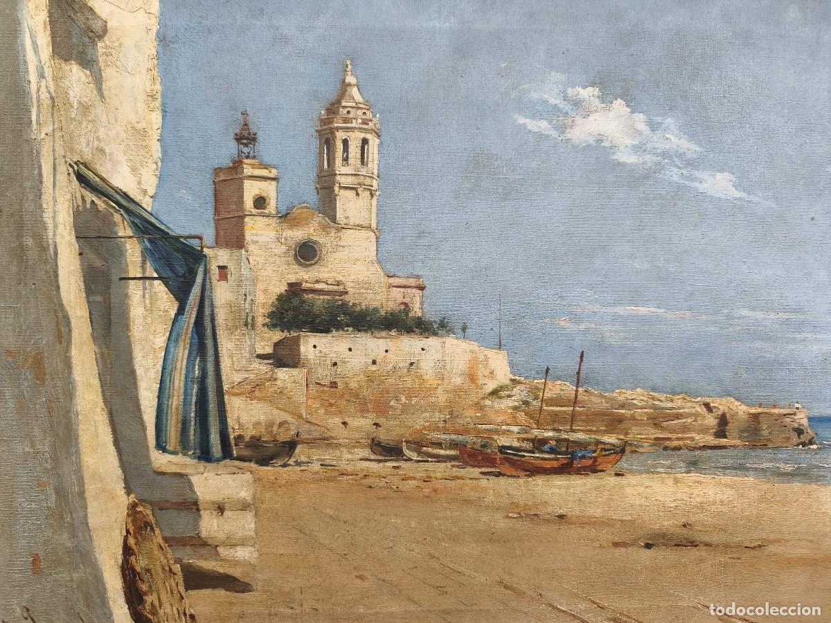 Arte: La punta de Sitges de Joaquim de Mir&oacute;