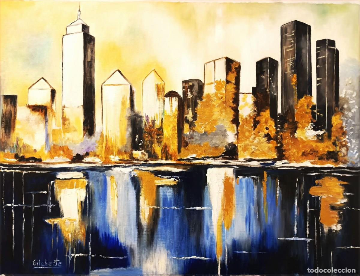 Arte: Vista urbana obra de Mercedes Gilaberte