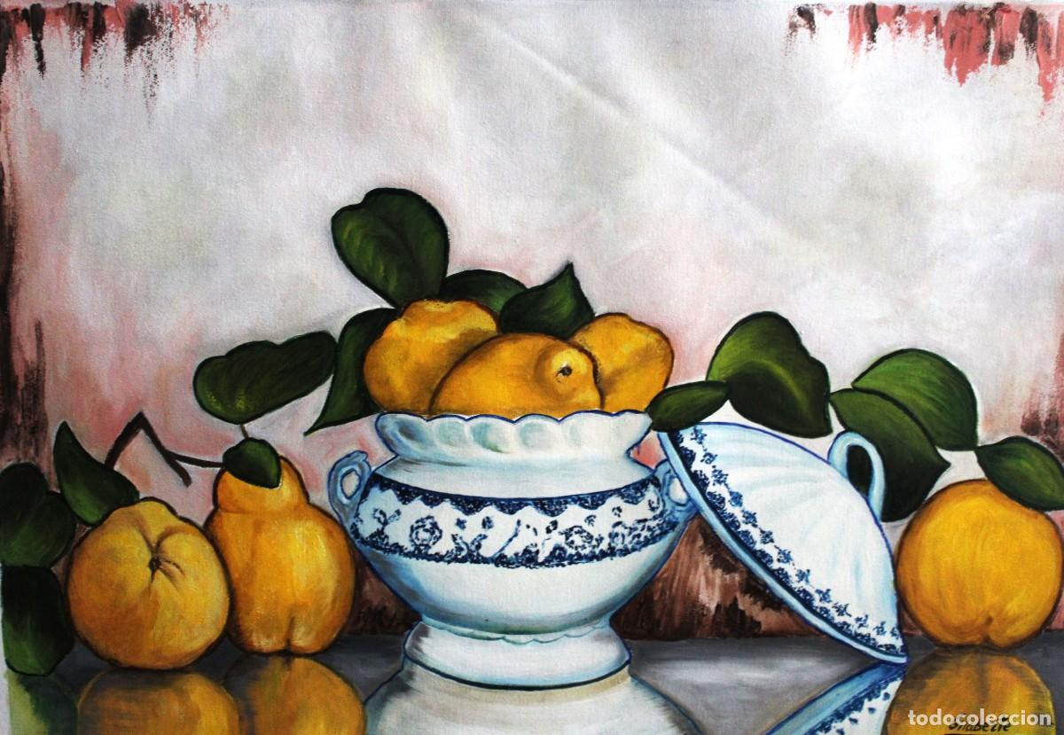 Arte: Membrillos obra de Mercedes Gilaberte