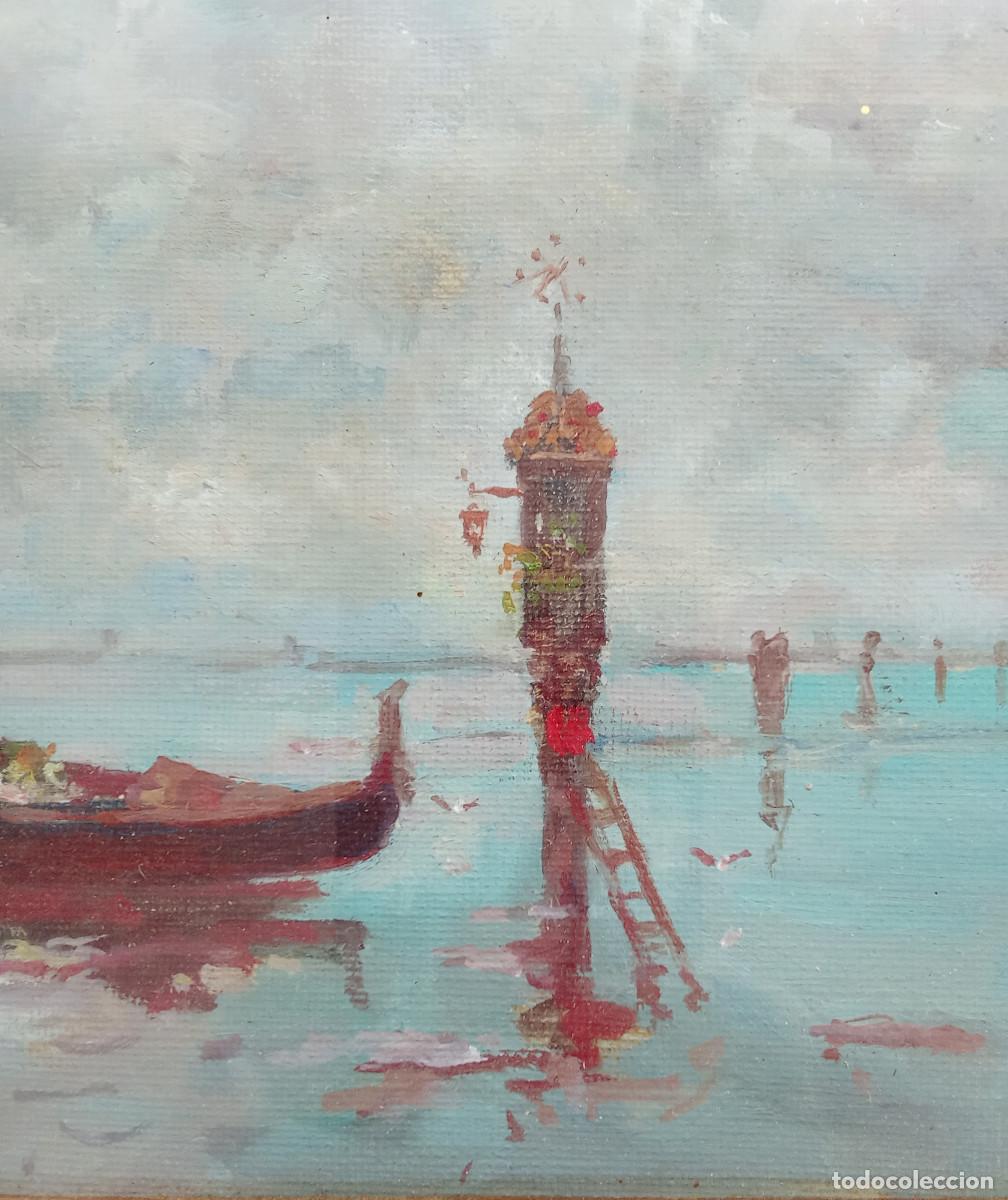 Arte: AN&Oacute;NIMO - CIRCA 1900- MARINA- - Foto 5
