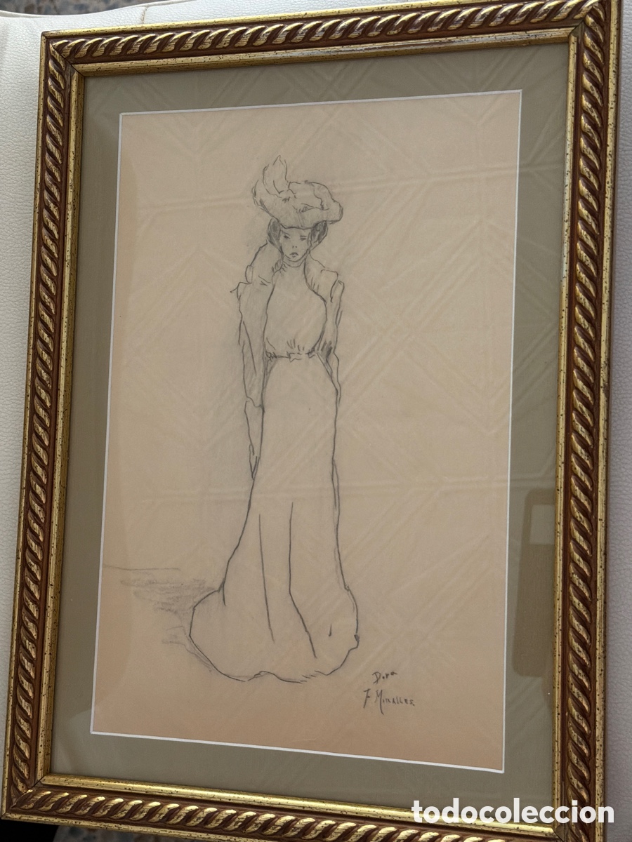 Arte: FRANCESC MIRALLES GALAUP. &ldquo; Dora&rdquo;. Dibujo a l&aacute;piz