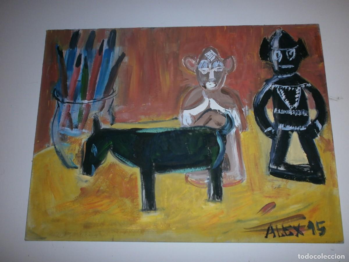 Art: PINCELES Y FIGURAS AL OLEO