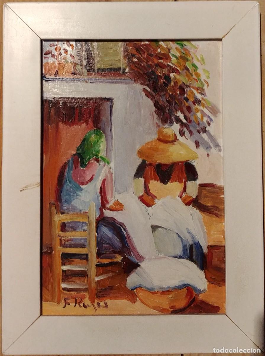 Kunst: &Oacute;leo sobre tabla, Francisco Reyes