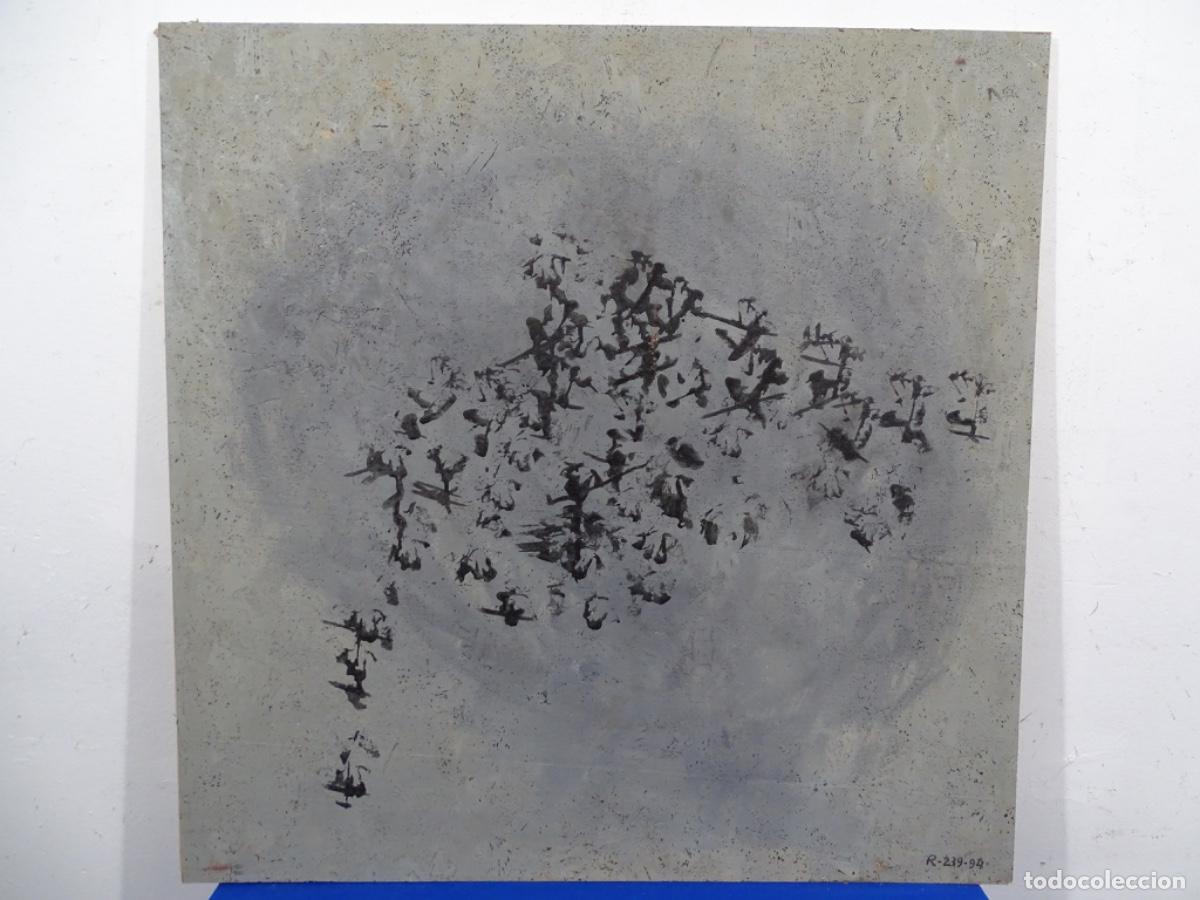 Art: T&Eacute;CNICA MIXTA SOBRE TABLA MANUEL RUFI GIBERT (MATARO 1931). CALIGRAF&Iacute;A 1994.