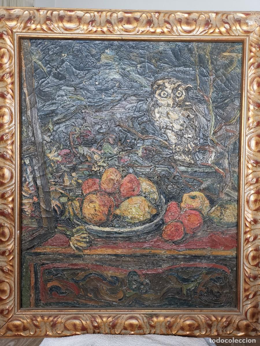 Arte: oleo de JOAN ABELLO I PRAT 1952 - Foto 8