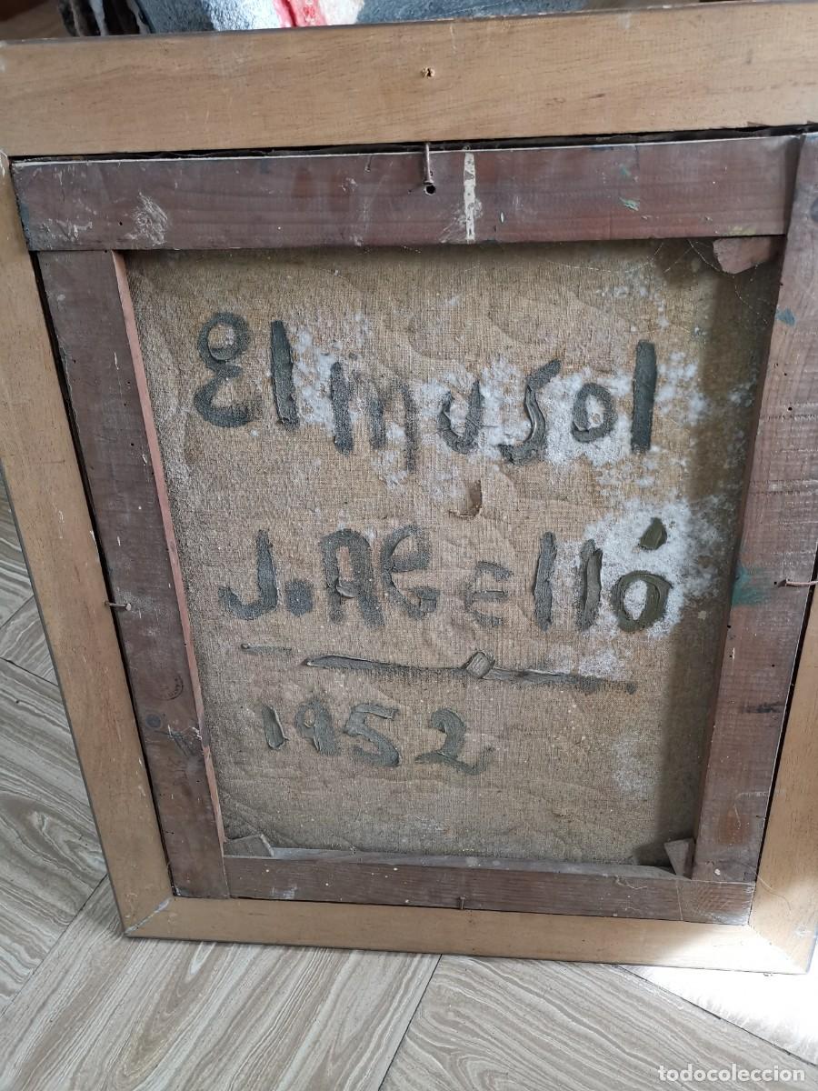 Arte: oleo de JOAN ABELLO I PRAT 1952 - Foto 9