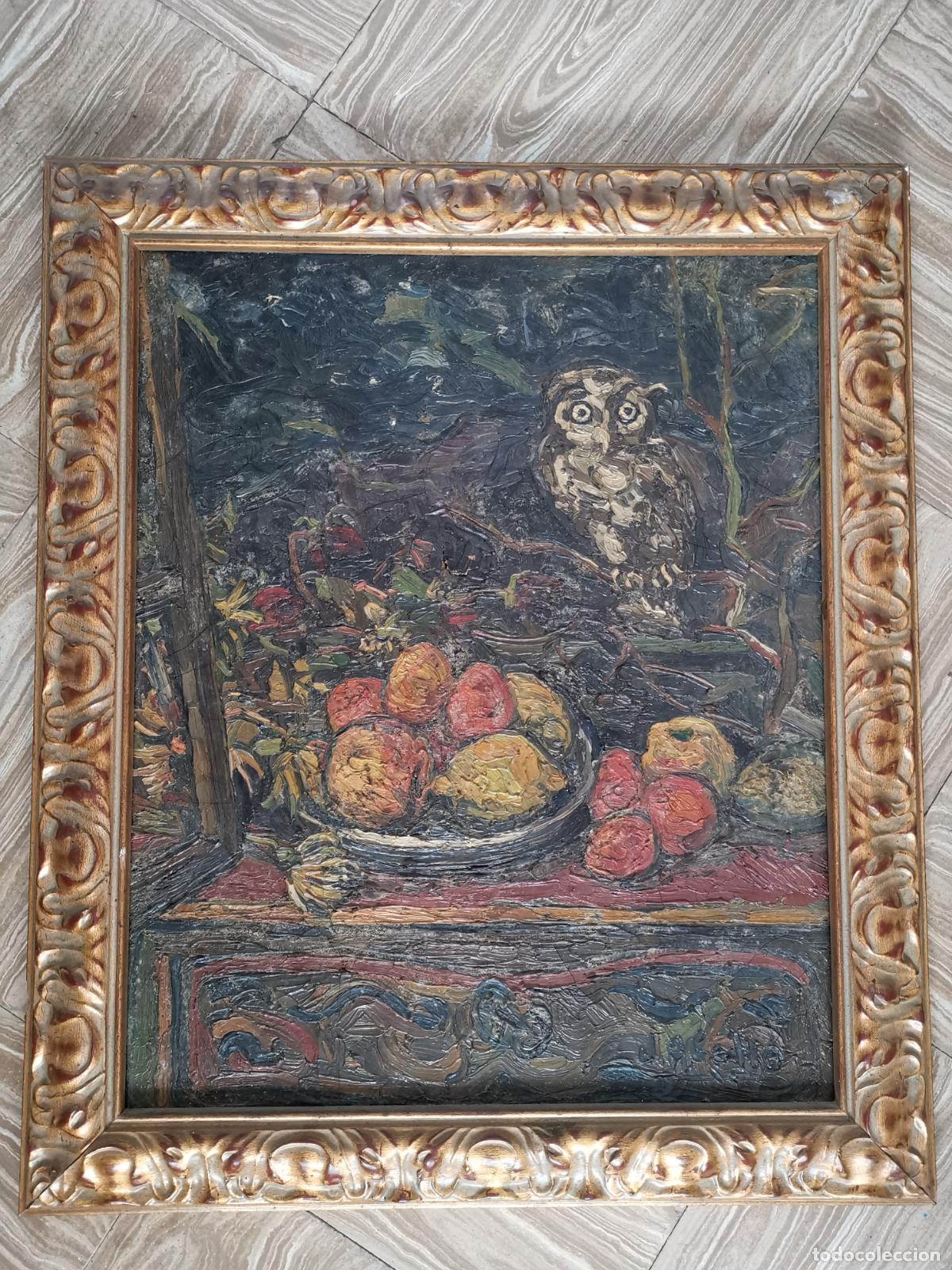 Arte: oleo de JOAN ABELLO I PRAT 1952