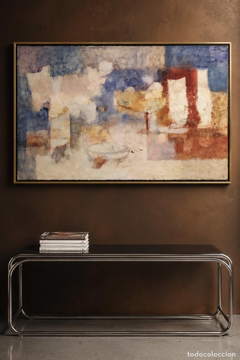 Kunst: Ramon Puig Benlloch - Formas y color - 1965 - 73 x 115 cm. Firmado
