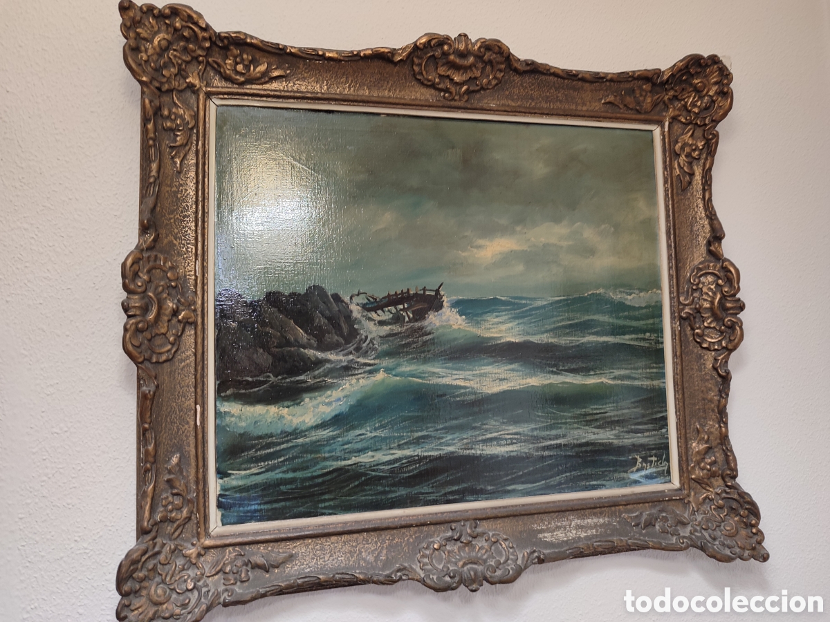 Arte: Oleo del pintor Bastida