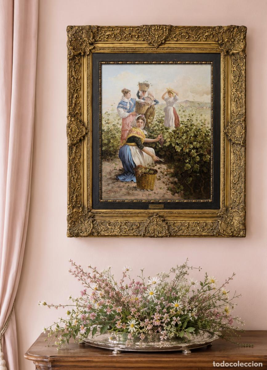 Arte: Luis de Pereda - Vendimia. Oleo sobre lienzo 55 x 46 cm