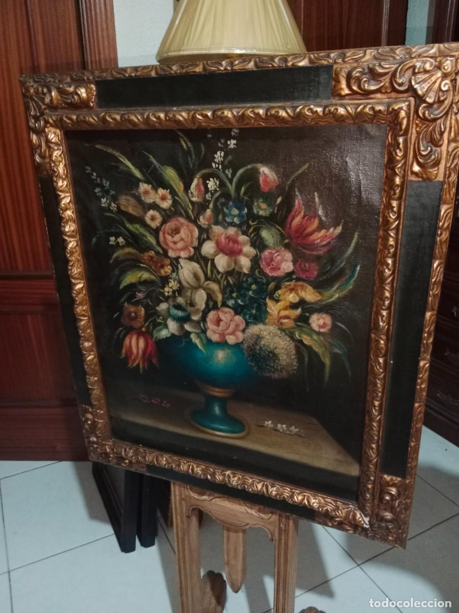 Arte: Cuadro Oleo sobre lienzo. De los a&ntilde;os 40/50. ver fotos y descripci&oacute;n..