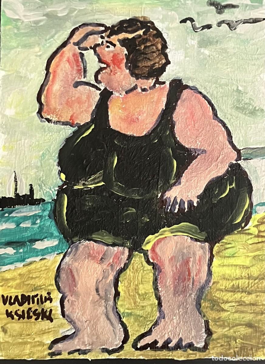 Art: SAUCY POST CARD BA&Ntilde;ISTA a&ntilde;o 50 GB.de V.KSIESKI 2025
