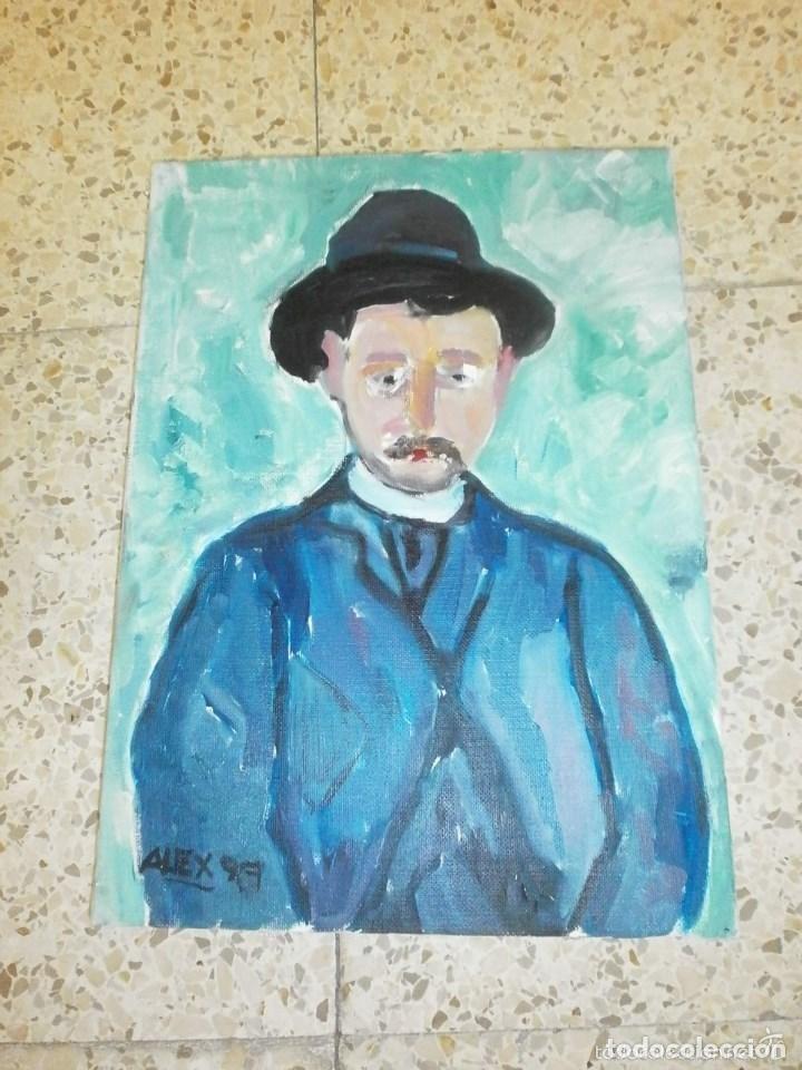 Arte: COPIA DE UN CUADRO DE CHARLES CAMOIN RETRATO DE ALBERT MARQUET