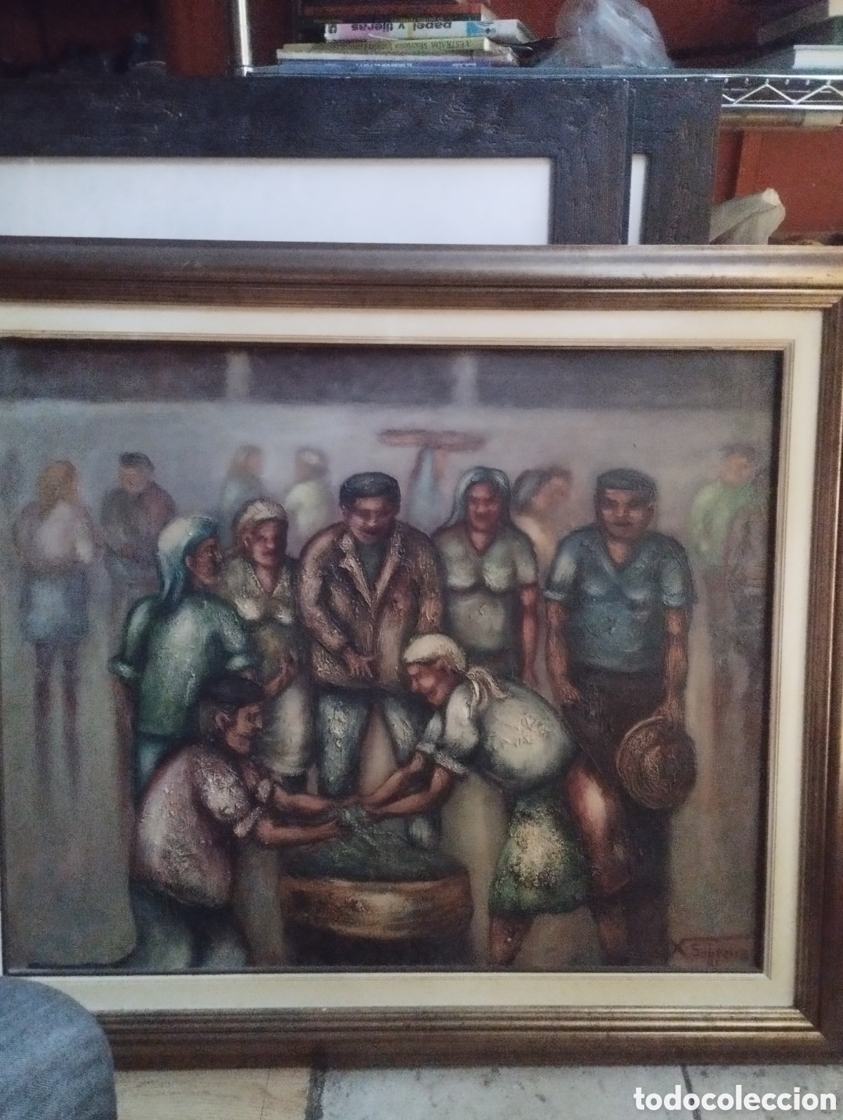Arte: Joaqu&iacute;n Sobreira &oacute;leo sobre lienzo