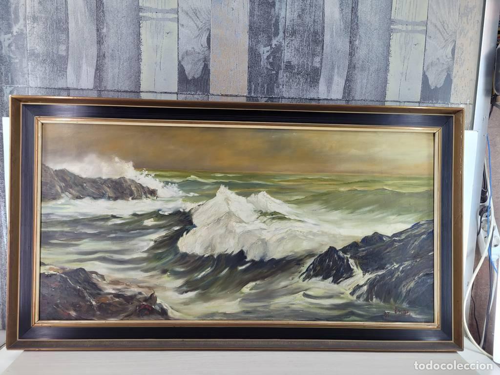 Arte: &Oacute;LEO - OLEAJE EN LA COSTA - Foto 2