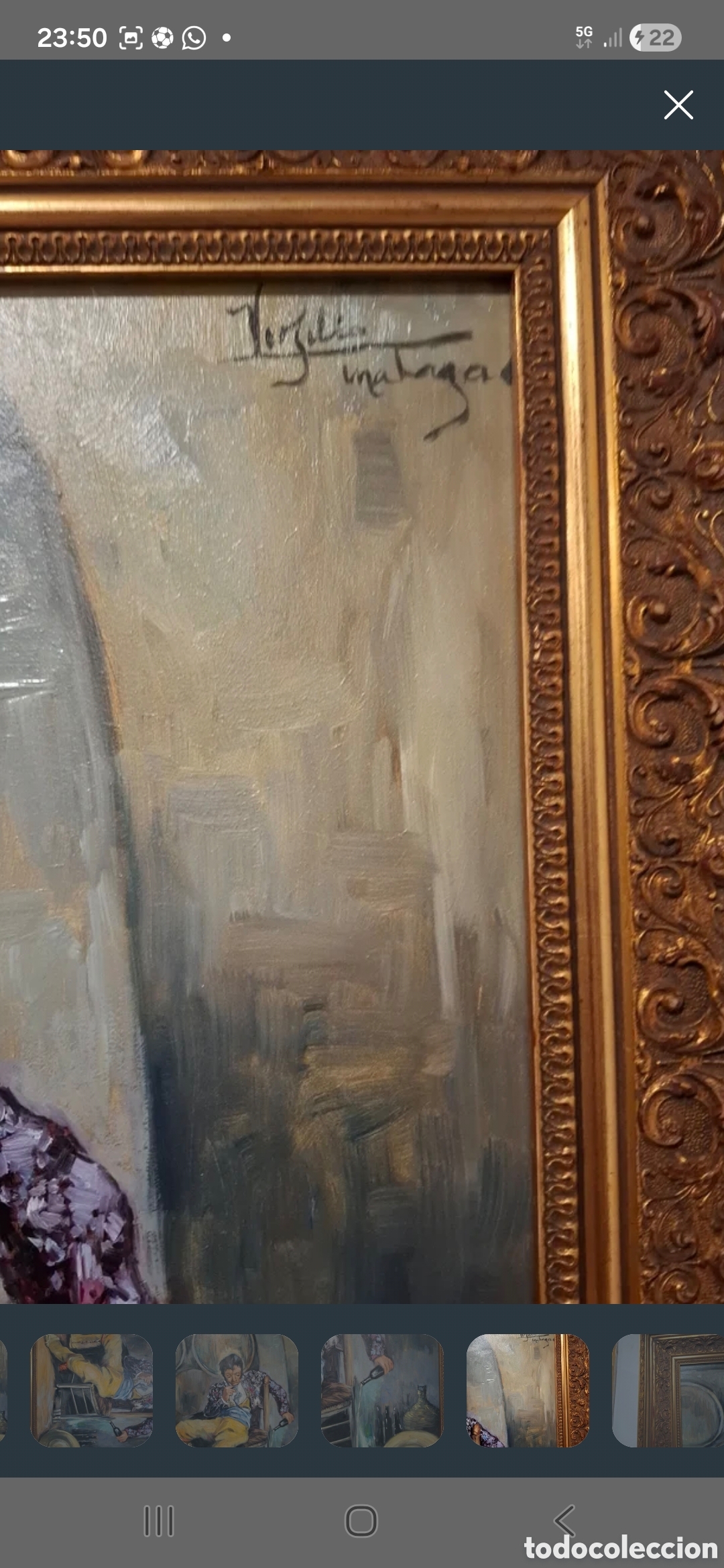 Arte: Oleo sobre tabla picao borracho - Foto 4