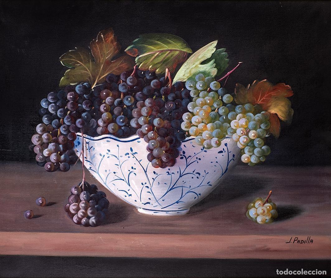 Art: JUAN PADILLA Y LARA (PADILLA PADRE). BODEG&Oacute;N &Oacute;LEO SOBRE LIENZO DE 65X54.