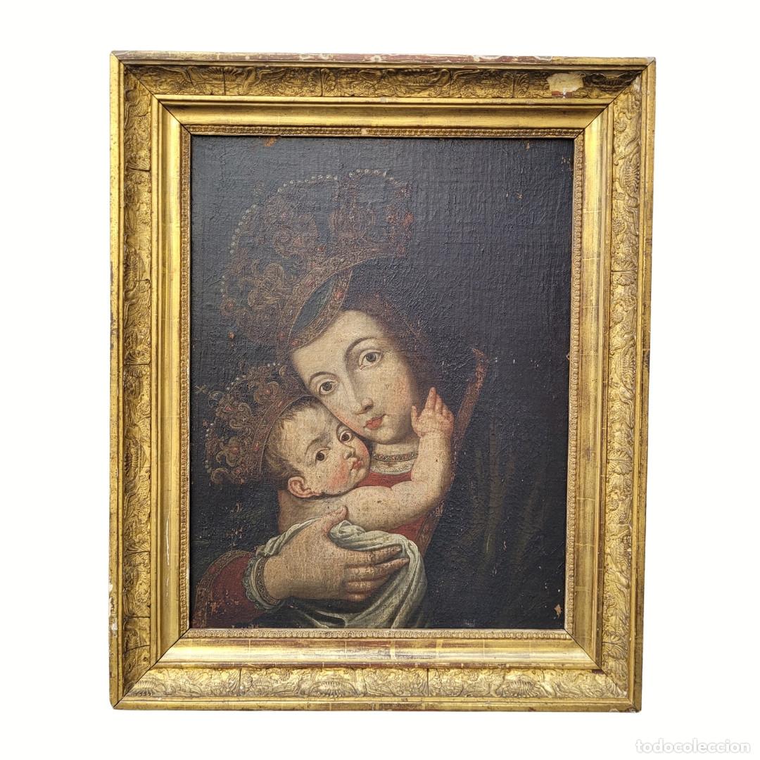 Arte: &rdquo;Virgen de Bel&eacute;n&rdquo;, p. s. XIX - Escuela Andaluza