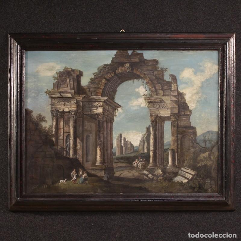 Arte: Pintura italiana de capricho arquitect&oacute;nico del siglo XX