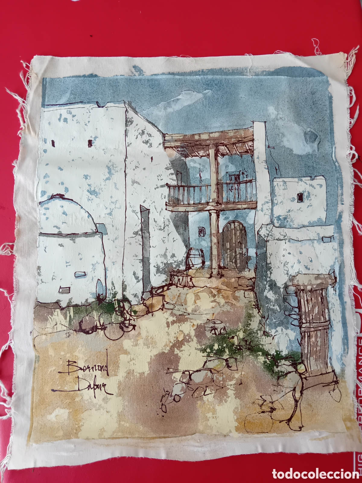 Kunst: &Oacute;leo sobre tela Bernard Dufour